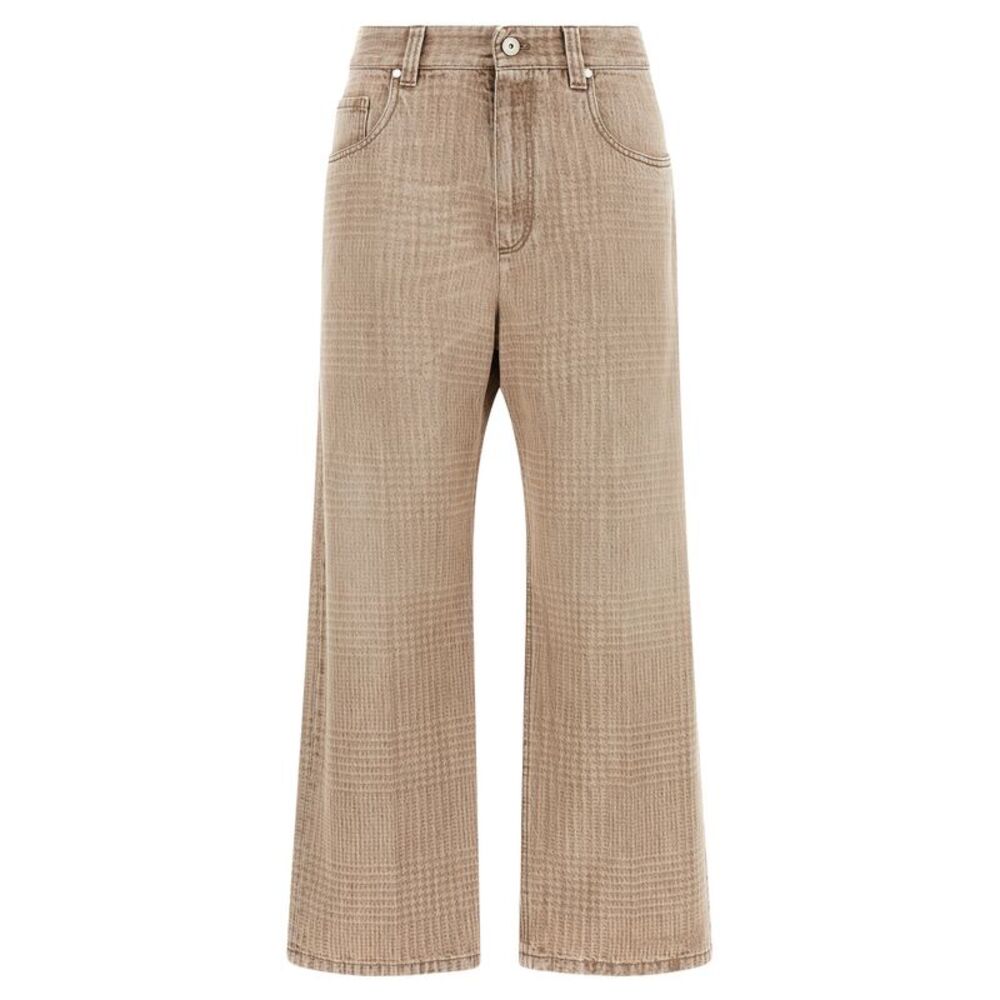 Brunello Cucinelli Women 'Prince Of Wales' Jeans